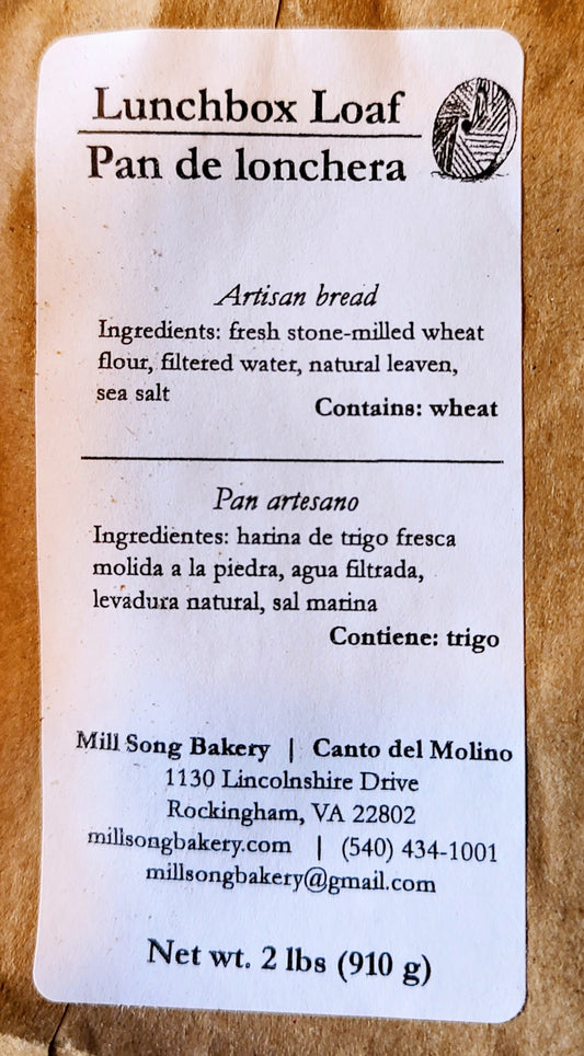 Fermented Whole Wheat Sourdough Bread